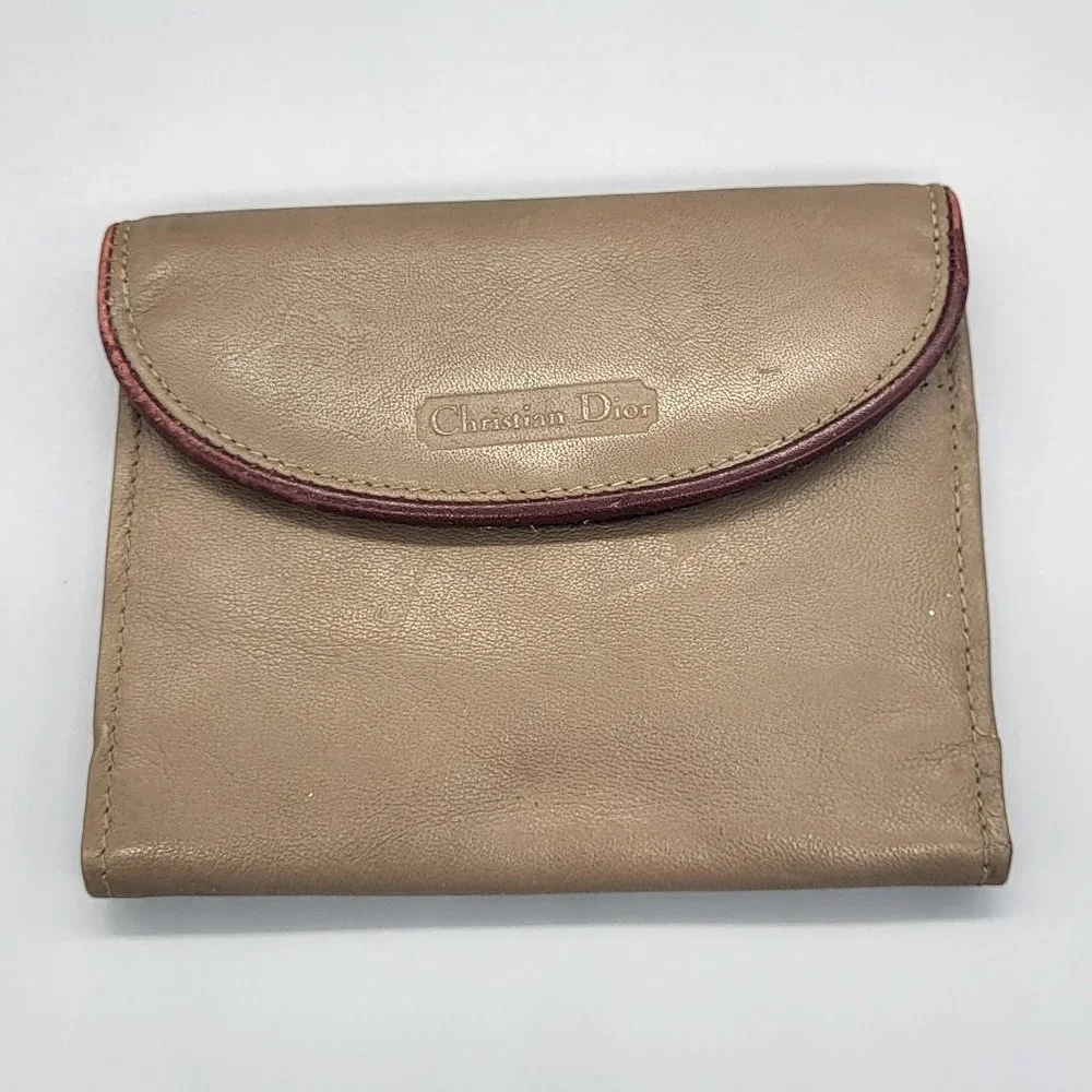 Christian Dior Vintage Leather Wallet